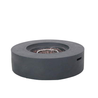 Lightweight Concrete Outdoor Circular Fire Pit